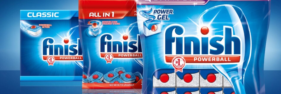 Reckitt Benckiser Finish Packaging Design
