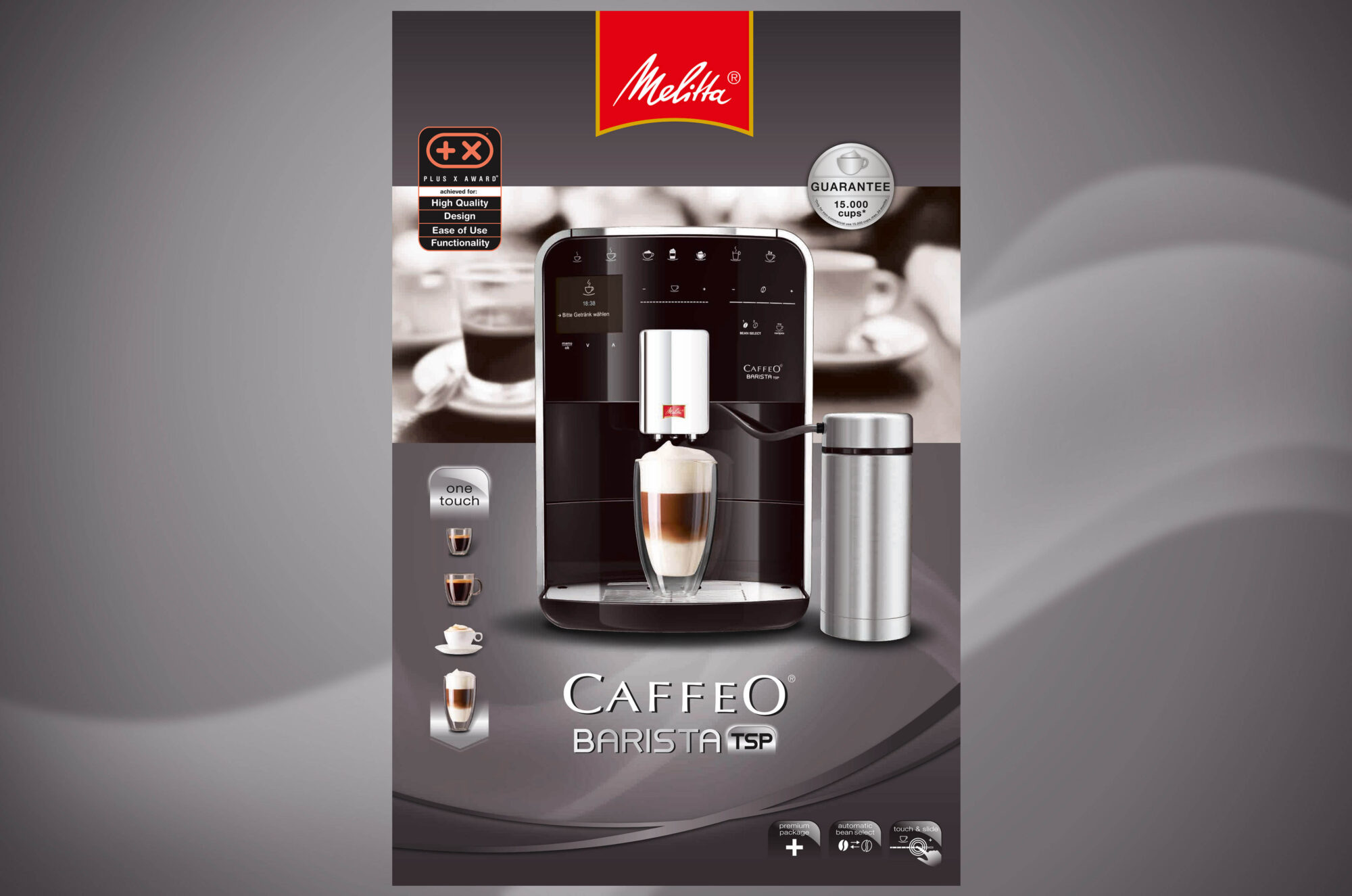 Melitta Caffeo Barista Packaging Design