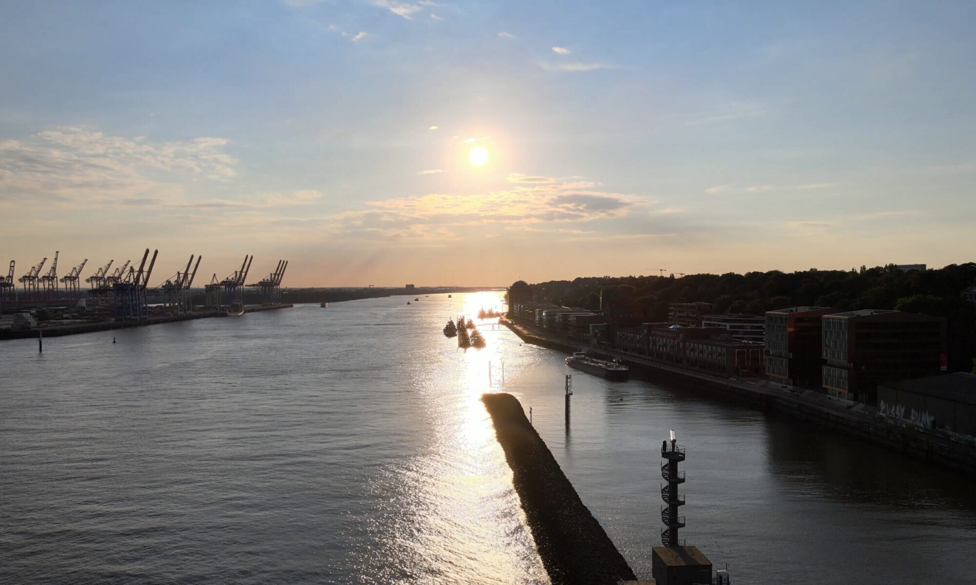 Hamburg Hafen Drohnen Video